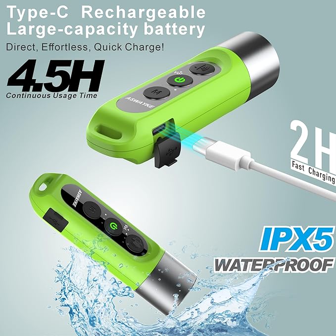 Electronic Whistle Highest IPX5 Maximum Sound 125db Battery 1000mAh Blue for Coaches Teacher, Sports Whistle
