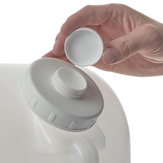 5 Gallon Plastic Dispenser Carboy with Spigot (2 Pack)