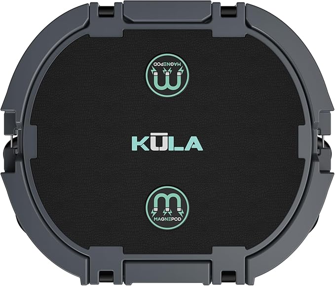 Bote Kula Hard Shell MAGNEPod Compatible Cooler Travel Handle Rubber Closure Gatorshell Construction Strong Insulation 10 Gallon Capacity Portable Fishing Seat Multiple Colors