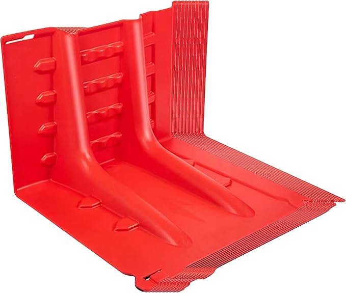 Flood Protection Barrier, Abs L-Shaped Baffle Flood Barriers, Removable Flood Panels Mobile Flood Protection Panels, Flood Barrier for Shopping Malls, Subway Stations, Garages, Dams (50)
