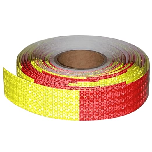 Reflective Tape 2 Inch x 168 Feet, Outdoor Waterproof High Visibility Warning Reflector, Night Safety Stickers for Bicycles