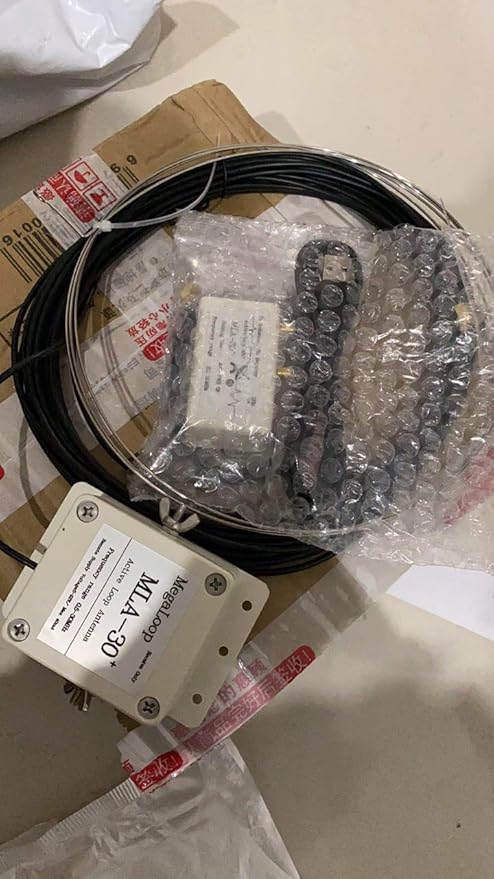 MLA-30 Loop Antenna Active Receiving Antenna 100kHz - 30MHz for Short Wave Radio