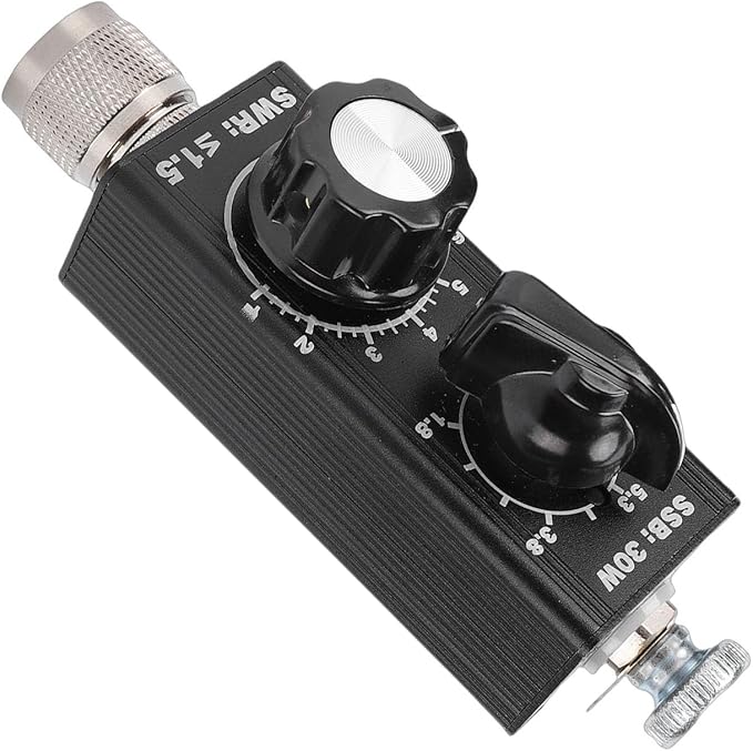 Jectse QRP Shortwave Antenna, Portable UHF VHF Radio Antenna with Adjustable Frequency 1.8MHz-30MHz, for Indoor Outdoor Use