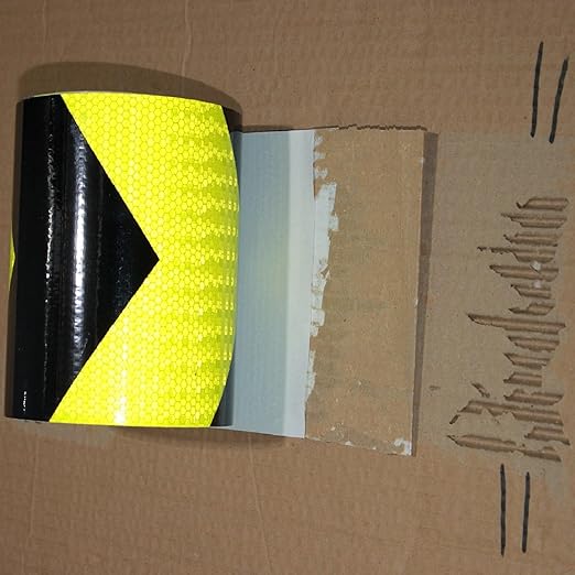 Reflective Tape 20 Inch for Truck, Outdoor Waterproof Safety Caution Reflector Strips, Conspicuity Warning Adhesive Stickers (68 feet)