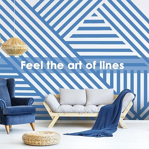 Blue Painters Tape 1.5 Inch Bulk, 32 Roll Painting Tape Blue Masking for Painting Wall DIY Edge, Paint 1.41 Inch 55 Yards X 32 Rolls 1760 Total Yards