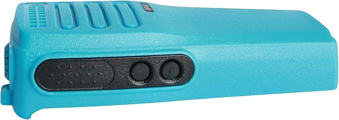 Amasu Blue 16 Channel Replacement Housing Case Compatible with CP200D with Buttons Channel PTT Button