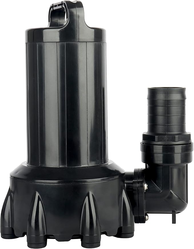 WaterRebirth (PB5000,4800GPH) High Flow Submersible Water Pump-Home/Inline Water Pump-Submersible Pump-Water Transfer Pump-Aquarium Pump