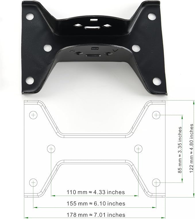 PIBIDI Adjustable Outdoor Antenna & Weather Station Mounting Pole Universal Mount Brackets - Easy Installation, Solid Structure, Weather Proof (1 1/4" Diameter, 5' 6" Arm Length)
