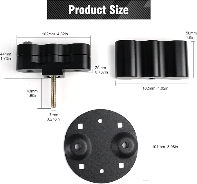 RX-LOX-PM Pack Mount Lock with Key – Compatible with Gasoline Pack, Storage Box, and Fuelpax Standard Pack – 1 Piece