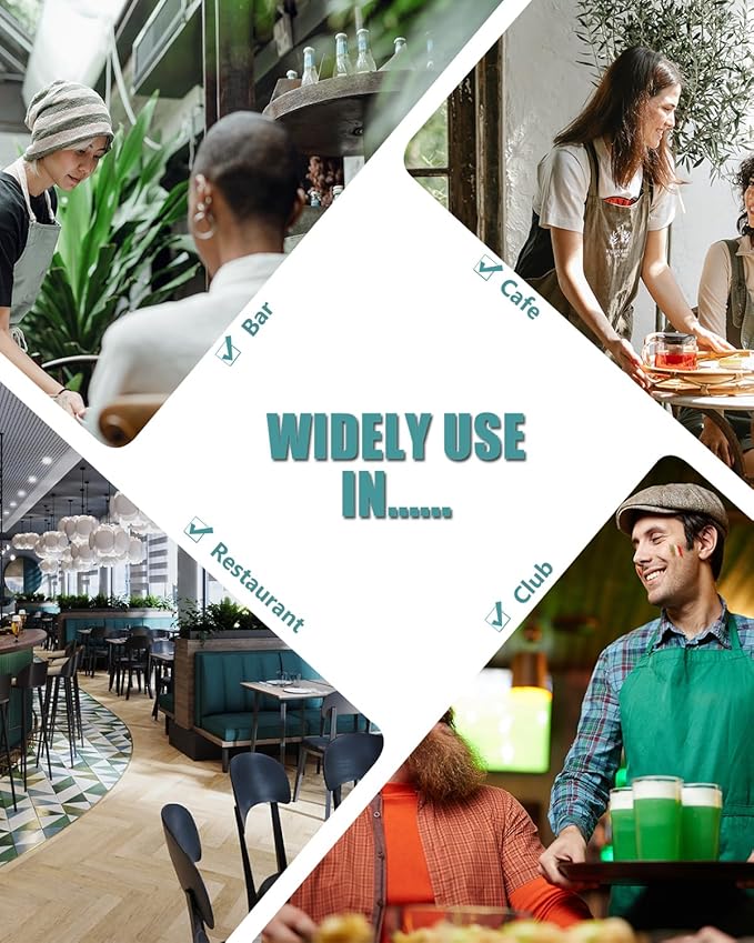 Restaurant Pager System Wireless Calling System 1200+ Feet with 1 Singal Amplifier/1 Display Receiver/2 Watch Pagers/15 Waterproof Call Buttons for Restaurant Cafe Church Clinic Hospital