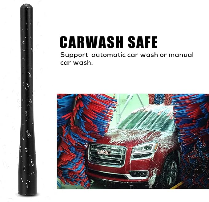 4.5 Inch Short Antenna Compatible with Ford Bronco 2021+, Replacement Aluminum Antenna Bronco Exterior Accessoroes, Not for 2025 Bronco