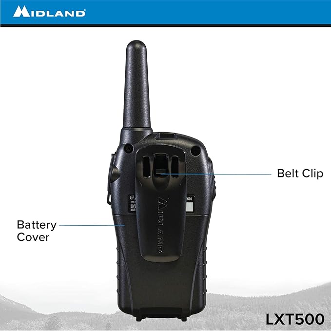 Midland LXT500VP3 FRS Two Way Radios - 10 Pack Bundle w/Chargers