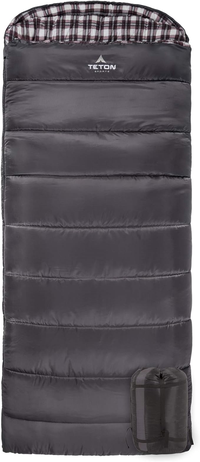 Teton Celsius Regular, 25F, 20F, 0F Degree Sleeping Bags, All Weather Bag for Adults and Kids, Camping Made Easy and Warm, Travel Sack Included