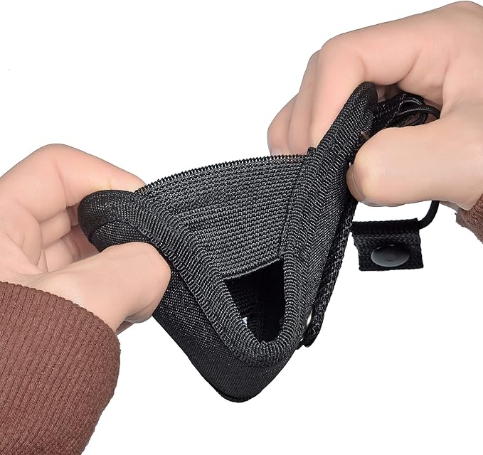 Universal Radio Case, Nylon Holder Holster Case Pouch Accessories with Arm Strap and Shoulder Strap for Baofeng UV5R Midland Motorola Talkabout Cobra Retevis Walkie-Talkie (Pack of 2)
