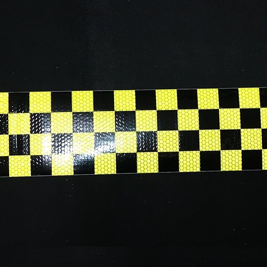Reflective Tape 4 Inch x 168 Feet, Outdoor Waterproof High Visibility Stickers, HGH Intensity Reflector Strips for Vehicles