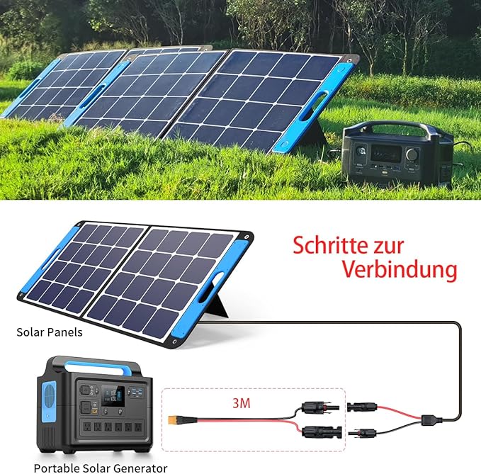 12AWG 10FT XT60 Solar Cable 2 10 25 35 50 75 100FT XT60 Extension Cable Solar Panel Connector to XT60 Connector for Portable Power Station (10FT)