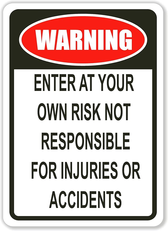 Custom Signs Outdoor Metal for Home Office Business, Personalized, Door, Porch, Delivery, Man Cave, Shop, Garage, Street. For Outside or Inside Use. Our Metal Signs Are UV Printed Solid Aluminum (Border/blk, 10" x 14")
