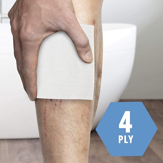 MED PRIDE 3x3 in Gauze Pads 200 Pack, Nonsterile, 4 Ply, Nonadherent Mesh Bandages, Absorbent Wound Care Dressing Sponges
