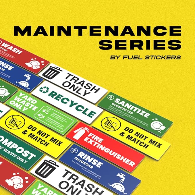Emergency Shut Off Sticker (small) | Emergency Stop Stickers | Shut Off Valve Sign for Powered Machinery and Equipment - Heavy-Duty, Weatherproof, Ultra Durable – USA Made (2x1 inch), 20 Labels