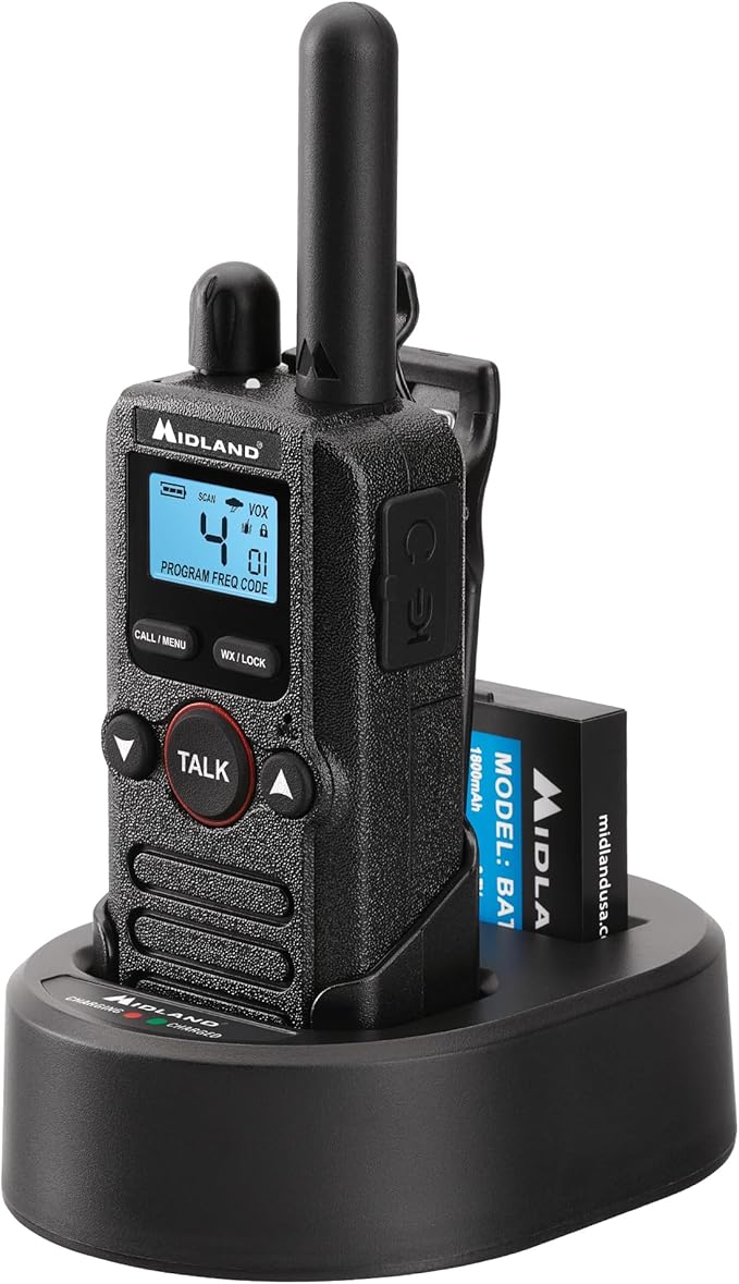 Midland BizTalk BR180 On-Site Business Radio - 4 Pack Bundle w/Chargers