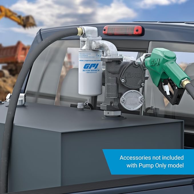 GPRO - V25 Series Fuel Transfer Pump, Pump Only, 25 GPM, 24 Volt (170001-01)