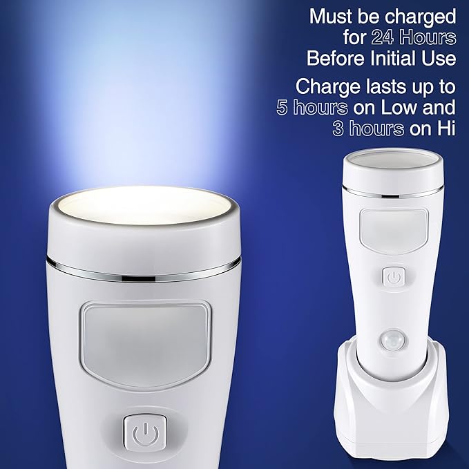 Enhon 4 in 1 LED Emergency Lights for Home Power Failure, 6 Pack Rechargeable Plug in Flashlight Motion Sensor Night Light, Automatic Turn On Power Outage Light for Home Hurricane Supplies(White)