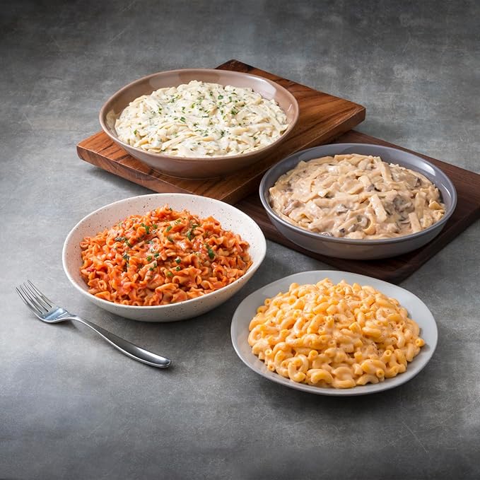 Lunch & Dinner Variety Kit Emergency Food Supply, 113 Servings, 25 Year Shelf Life - Dehydrated Meals, Survival Food Camping Essentials, 4 Gallon Bucket