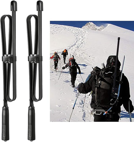 Bingfu Foldable CS Tactical SMA Female Ham Radio Antenna 2-Pack Dual Band VHF UHF 136-520MHz 31 inch Antenna for Baofeng BF-F8HP UV-5R UV-82 BF-888S GT-3 Ham Two Way Radio Walkie Talkie