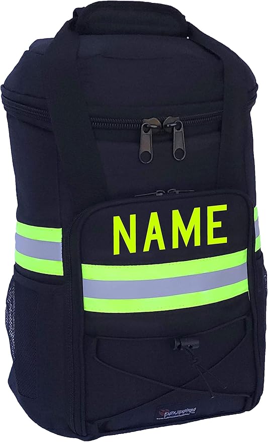 Firefighter Backpack Cooler (Black)