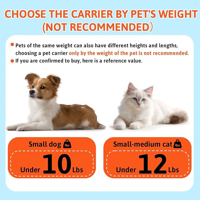 Petskd Top-Expandable Pet Carrier 17x11x9.5 Inches Alaska Airline Approved, Soft-Sided Carrier for Small Cats and Dogs with Locking Safety Zippers and Anti-Scratch Mesh(Grey)
