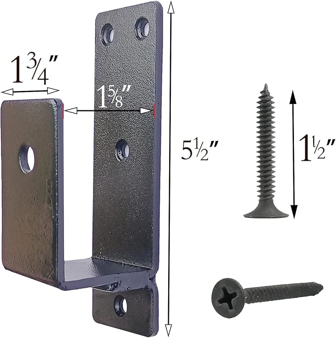4 PCS Door Barricade Brackets. Upgrade Door Barricade Security Bar Provide Our Home Under The Safety Environment. Door Barricade for Your Home, Garages, Basements, Sheds, Warehouses, Backyards.
