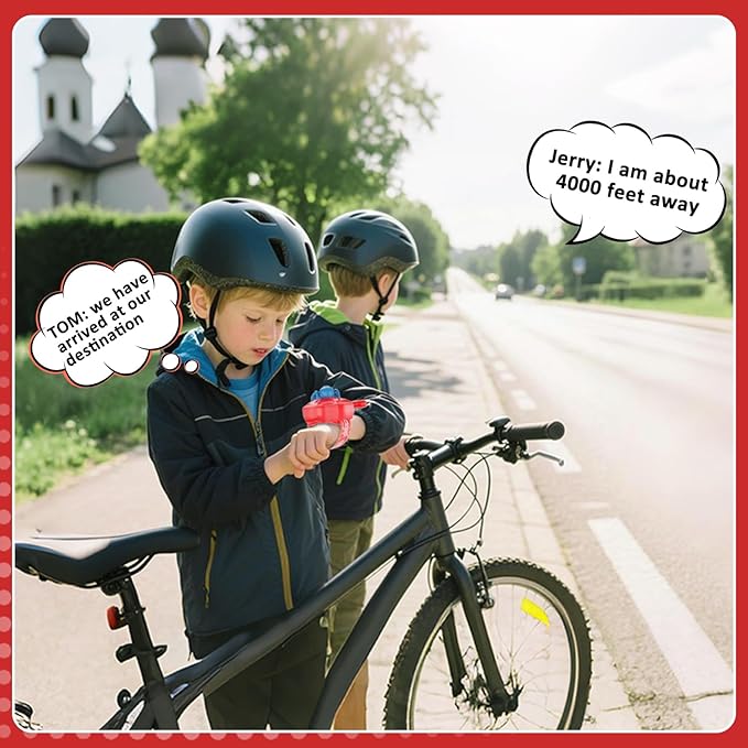 Walkie Talkies for Kids Boys Toys for Ages 3-12 Outdoor Girls Toy 3 4 5 6 7 8-10 Year Old Boy Birthday Gifts Long Range 2 Way Radio Hiking Camping Games Halloween Christmas Stocking Stuffers
