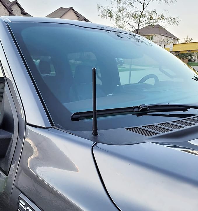 VOFONO Short Antenna Compatible with 2009-2025 Ford F-150 F-250 F-350 Bronco Pickup Truck Accessories 7 Inch Ford Car Truck Radio Antenna, Not for 2025 Bronco