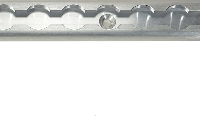 US Cargo Control L Track Tie Down System, Includes (2) USA Made 4-Foot Aluminum L-Track and (4) Silver Single Stud O-Ring Fittings, Versatile Trailer Tie Down System for Trailers and Truck Beds