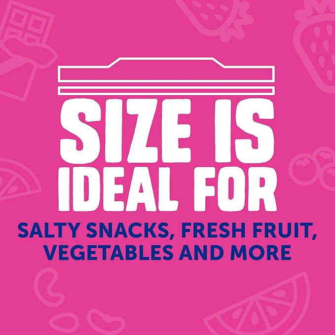 Ziploc Snack Bags, Easy Open and Close, Plastic Food Storage Bags, 280 Bags Total (Packaging May Vary)
