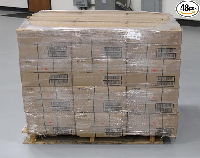 MRE Meals Ready to Eat, Inspection 2025, 2026 Emergency Food Supply, Survival Camping Outdoor 12 Pack (Pallet, 48 Count)