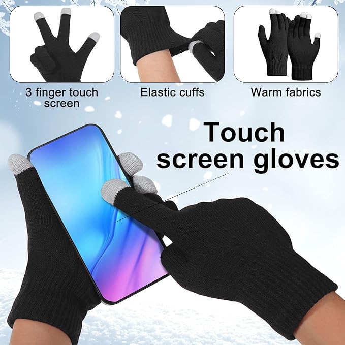 336 Pack Homeless Care Package Supplies Bulk Care Kit for Winter Beanie Gloves Sock Drawstring Bags Blankets for Women Men Gift (Gray and Navy Blue)