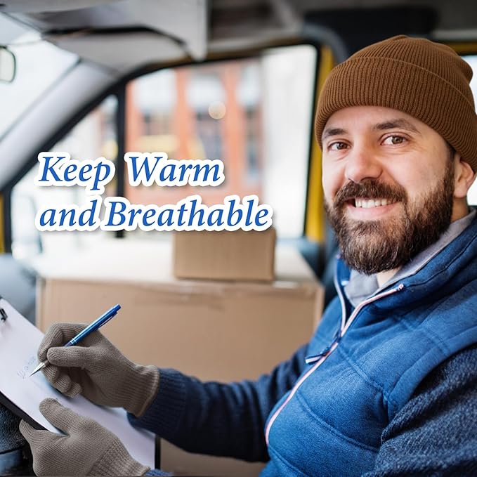 Unittype 300 Pcs Winter Homeless Care Supplies Bulk - Beanies Caps Gloves Scarves Set for Community Charity Church Donation