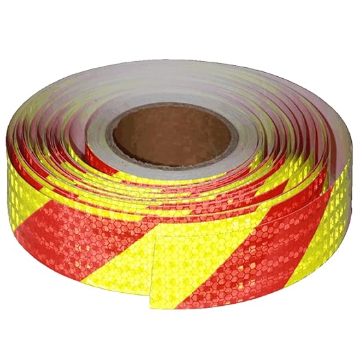 Reflective Tape 2 Inch x 168 Feet, Outdoor Waterproof High Visibility Warning Reflector, Night Safety Stickers for Car