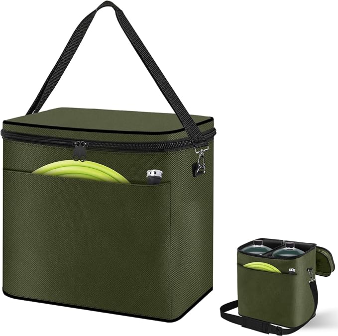 SIRUITON Mini Fuel Cylinder Storage Bag, Refillable Propane cylinder 1 LB Tank Cover, Small Propane Tanks Bag, 600D Oxford Fabric, fuel keg refillable propane tank Bag, for Outdoor Camping, cooking