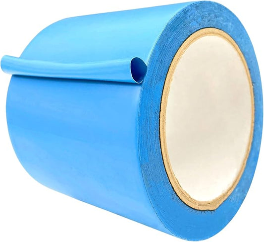MAT Vinyl Marking Tape Light Blue - 4 inch x 36 yds. for Safety Floor Marking (School Gym, Restaurants, Warehouse), Dance Floor Splicing, Pinstriping Cars & Boats