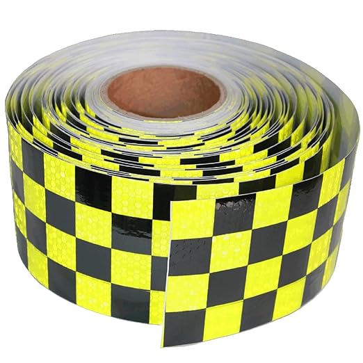 Reflective Tape 4 Inch x 168 Feet, Outdoor Waterproof High Visibility Stickers, HGH Intensity Reflector Strips for Vehicles