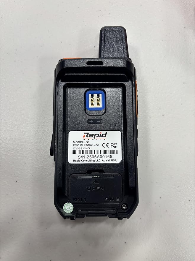 Nationwide LTE Walkie-Talkie - Two-Way Radio - Unlimited Range POC Two Way Radios Set