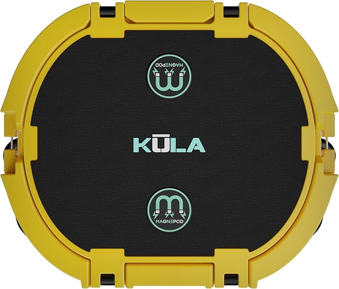 Bote Kula Hard Shell MAGNEPod Compatible Cooler Travel Handle Rubber Closure Gatorshell Construction Strong Insulation 10 Gallon Capacity Portable Fishing Seat Multiple Colors