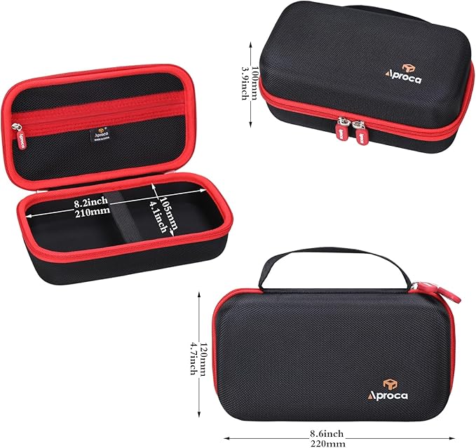 Aproca Case Compatible with Midland ER310 Emergency Crank Weather AM/FM Radio, Portable Hard Storage Bag for Accessories (Case Only)