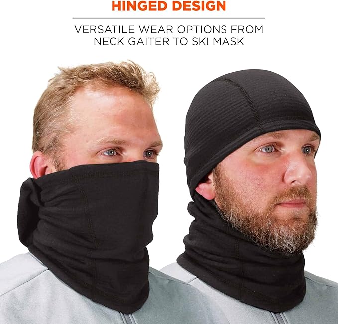 Winter Balaclava, Fire Resistant, FR Compliant-Meets ASTM F1506 & NFPA 2112, Ergodyne N-Ferno 6847