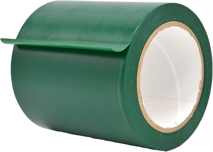 MAT Vinyl Marking Tape Emerald Green - 4 inch x 36 yds. for Safety Floor Marking (School Gym, Restaurants, Warehouse), Dance Floor Splicing, Pinstriping Cars & Boats
