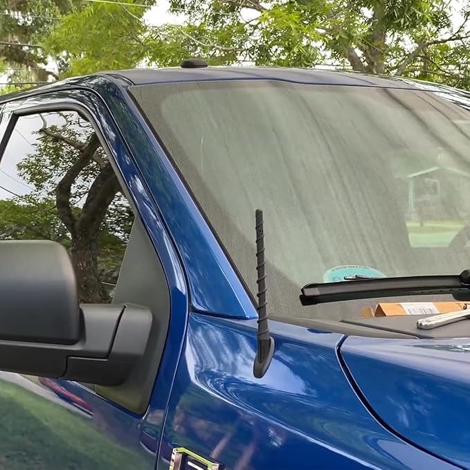 VOFONO 8 Inch Antenna Compatible with Ford F-150 2009-2026, 2017-2026 F-250 F-350, 2021-2024 Bronco, Ford Pickup Truck Antenna Replacement, F150 Accessories, Not for 2025 Bronco