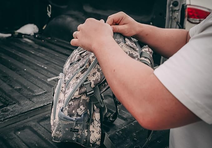 Family 4 Pack - B72 - Pro Series Deluxe Camo 72 Hour Emergency Backpack Survival Kit for 1 Person | Survival Kit for Wildfires, Earthquake, Tornado, Hurricane, and Other Emergencies