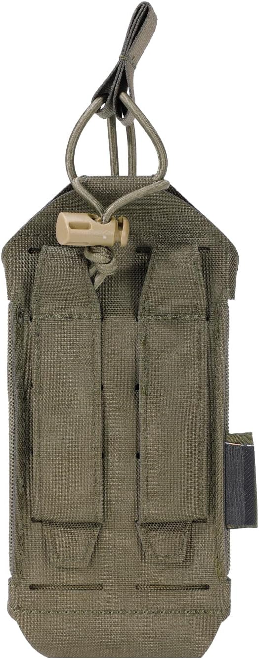 EXCELLENT ELITE SPANKER Tactical Universal Radio Holster Holder Molle Radio Pouch Adjustable for Duty Belt,Vest for Two Ways Walkie Talkie